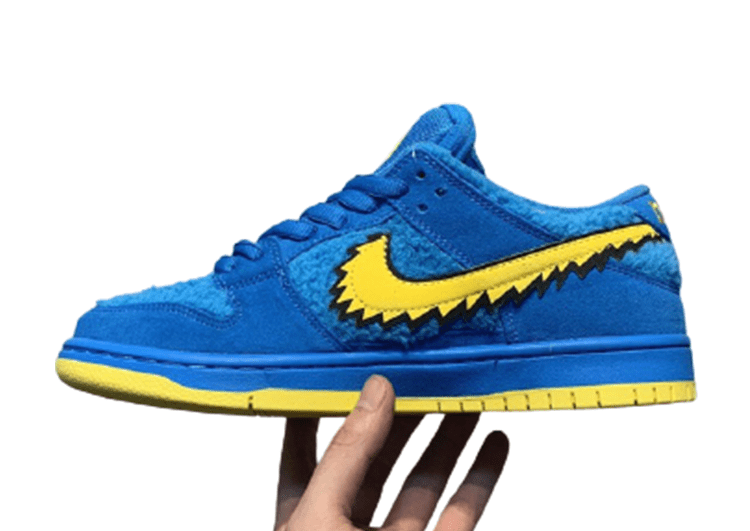 NIKE SB DUNK LOW PRO QS - Blue & Yellow Logo (3)