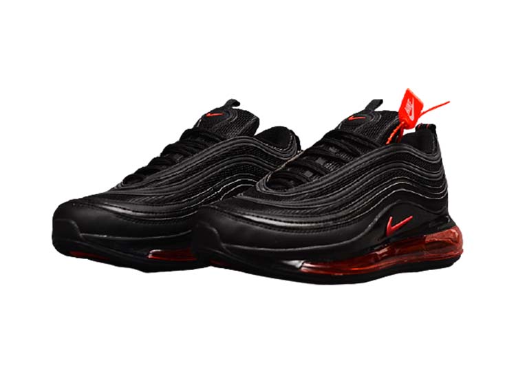 נעלי נייק-Nike Air Max 97 -Eclipse & Red Logo – תמונה 2