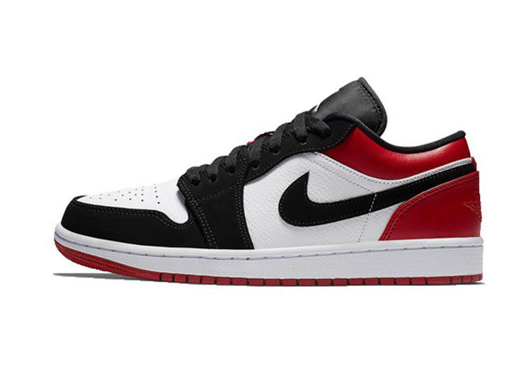 נעלי נייק-NIKE AIR MAX JORDAN HIGH -  Black Carmine & White