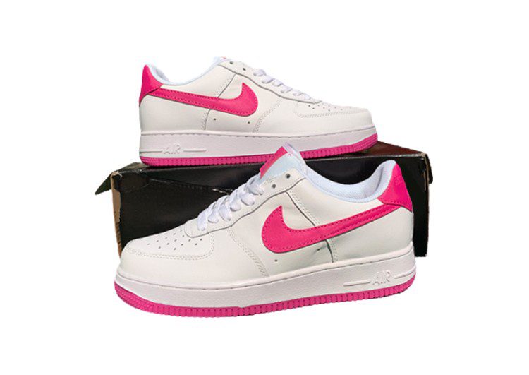 נעלי נייק -Nike Air Force 1 Low SPRING WOOD-WILD STRAWBERRY – תמונה 2