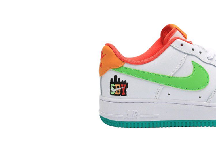 נעלי נייק -Nike Air Force 1 Low SUNSET ORANGE – תמונה 8