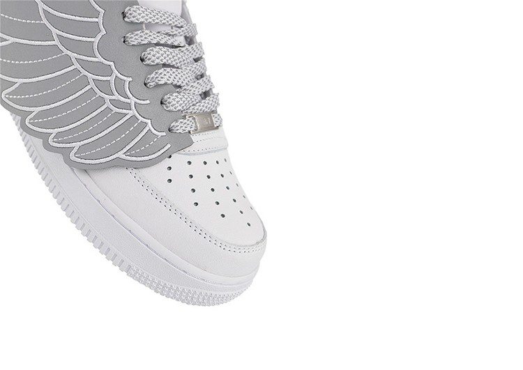 נעלי נייק -Nike Air Force 1 Low White-Spun Pearl – תמונה 16