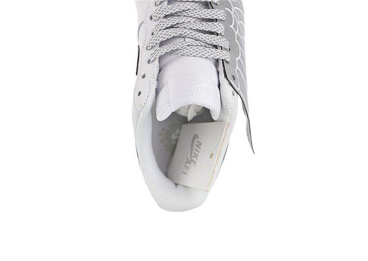 נעלי נייק -Nike Air Force 1 Low White-Spun Pearl – תמונה 18