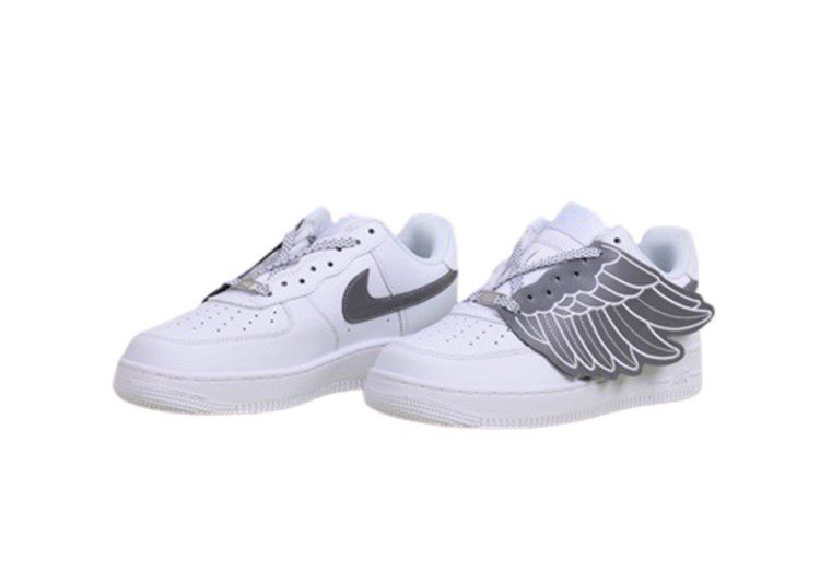 נעלי נייק -Nike Air Force 1 Low White-Spun Pearl – תמונה 12