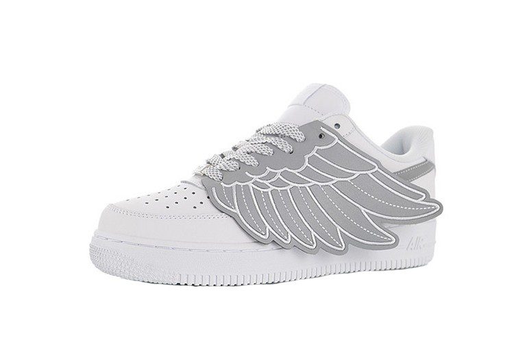 נעלי נייק -Nike Air Force 1 Low White-Spun Pearl – תמונה 8