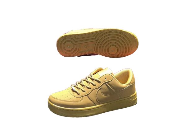 נעלי נייק-Nike air FORCE 1 Yellow – תמונה 2