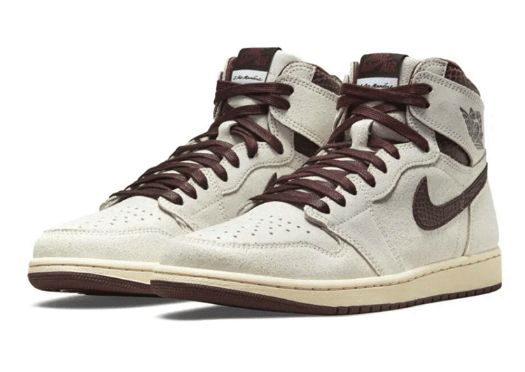 ⁦נעלי נייק-Nike Air Jordan 1 Retro High OG A Ma Mani⁩ – תמונה ⁦2⁩