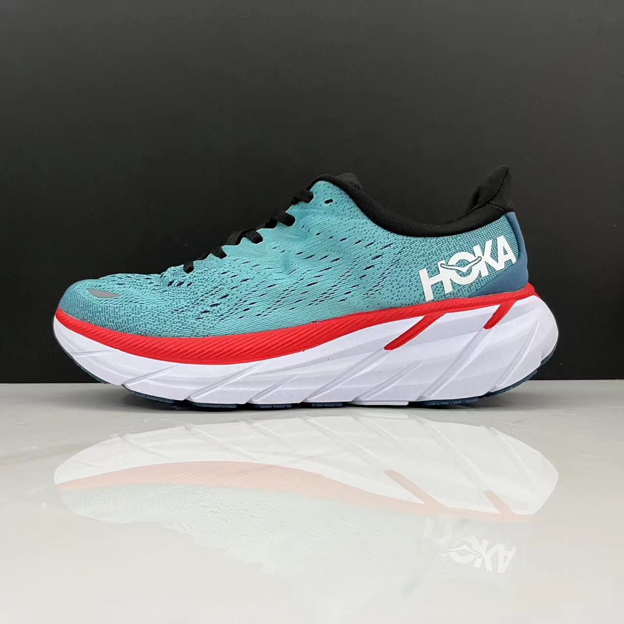נעלי הוקה-HOKA ONE ONE Clifton 8 Blue Hosta – תמונה 7