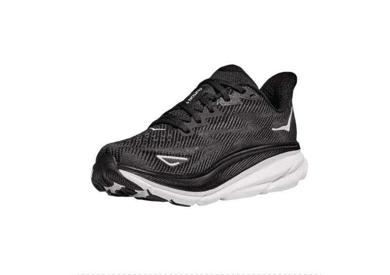 נעלי הוקה-HOKA ONE ONE Clifton 9 White Black – תמונה 2