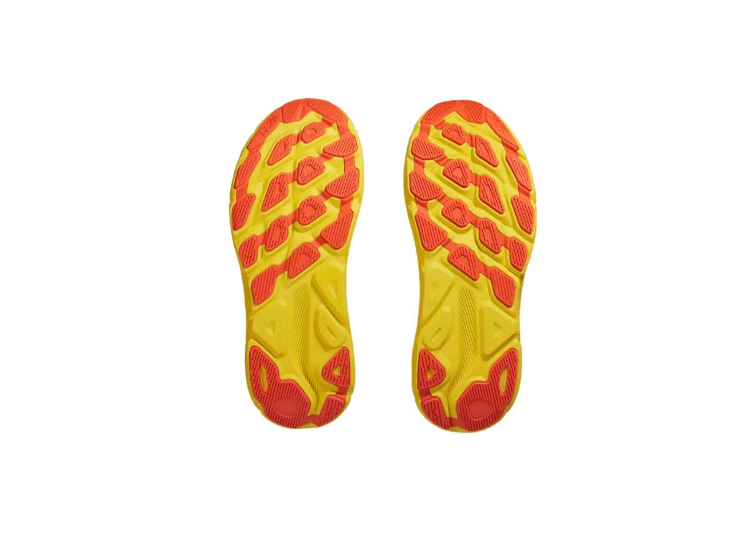 נעלי הוקה-HOKA ONE ONE Clifton 9 WHITE YELLOW – תמונה 5