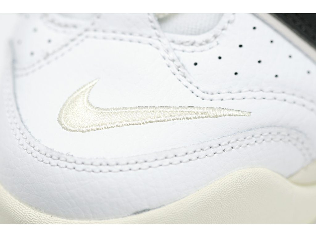 נייק אפטמפו סניקרס לגברים NIKE AIR MORE UPTEMPO '96 WHITE BLACK – תמונה 7