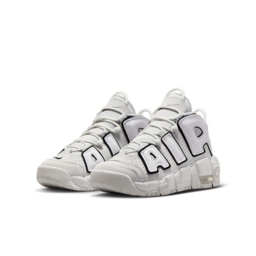 נייק אפטמפו סניקרס לגברים NIKE AIR MORE UPTEMPO '96 OFF WHITE – תמונה 3