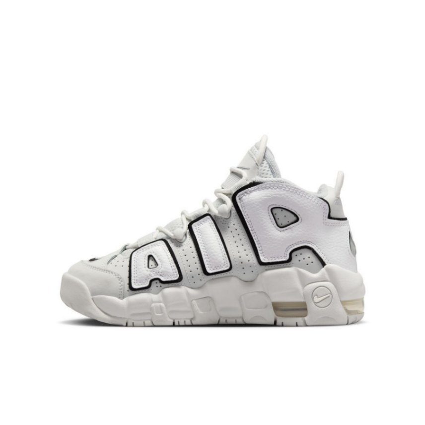 נייק אפטמפו סניקרס לגברים NIKE AIR MORE UPTEMPO '96 OFF WHITE – תמונה 5