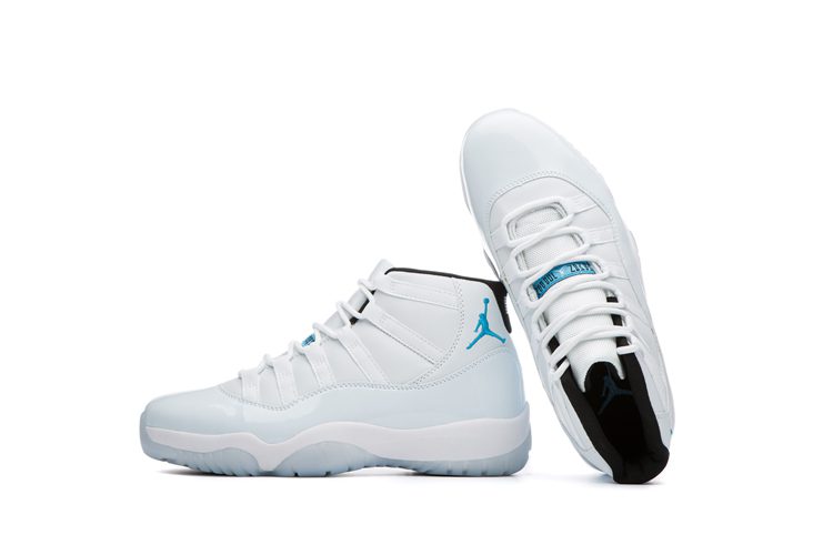 NIKE Air Jordan 11 GS Retro Columbia Legend Blue – תמונה 3