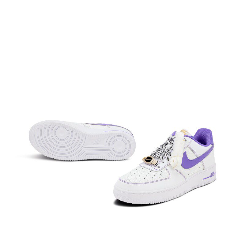 נעלי נייק-Nike Air Force 1 Low World Champ Purple Sample – תמונה 3