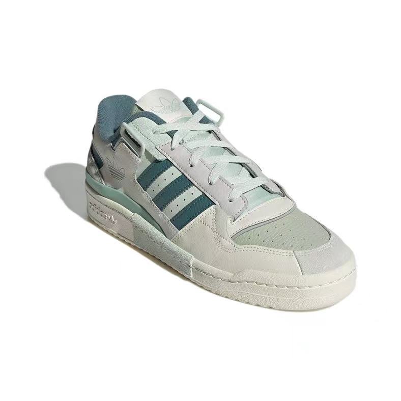 אדידס פורום - ADIDAS FORUM Low Grey/Green SNEAKERS – תמונה 4
