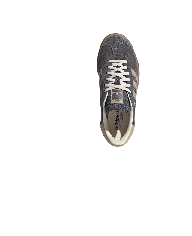 אדידס גאזל- ADIDAS GAZELLE BOLD SHOES Grey Brown – תמונה 5