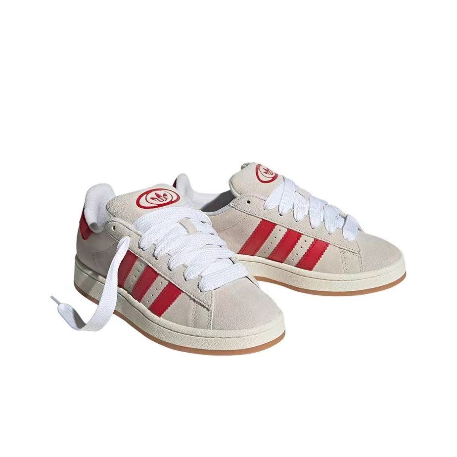 אדידס קמפוס- ADIDAS CAMPUSE Cream/Red – תמונה 5
