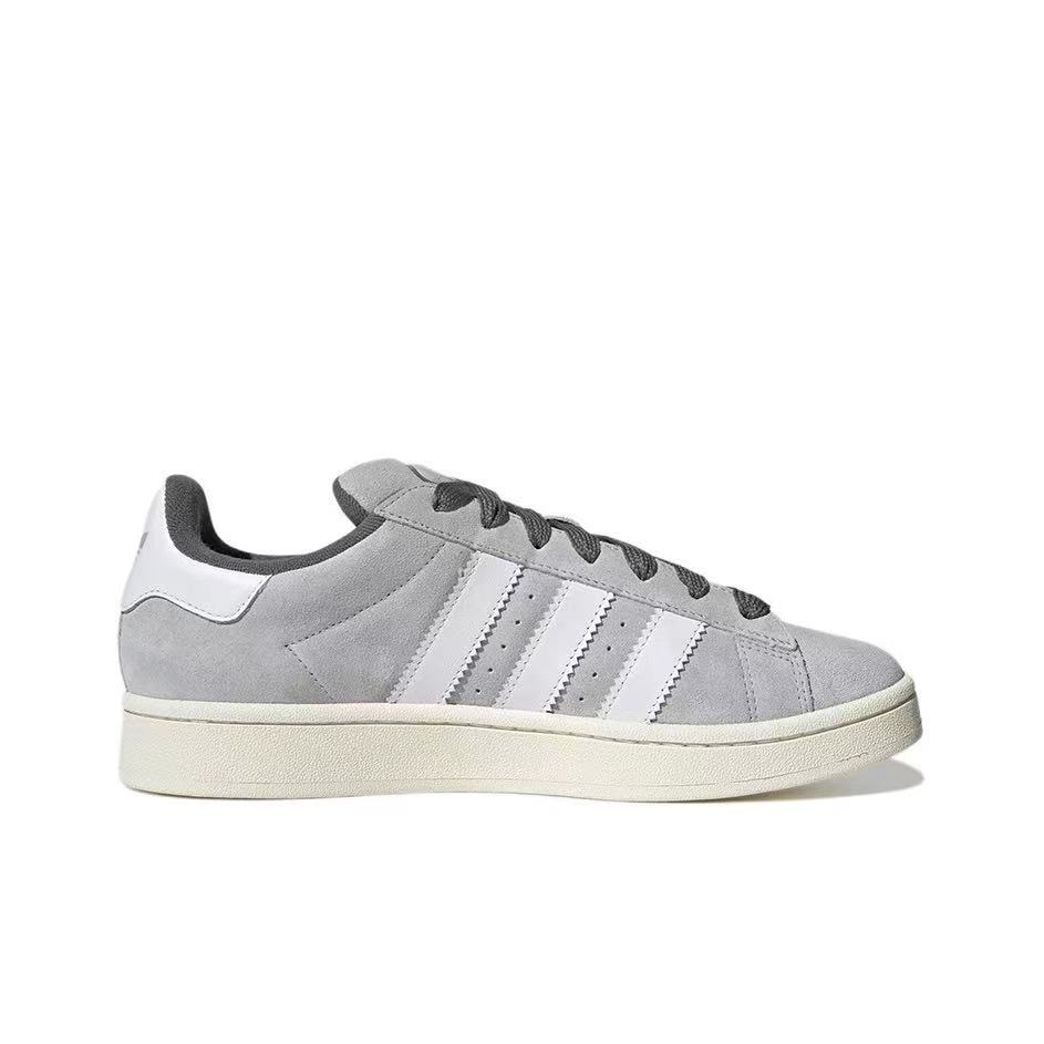 אדידס קמפוס- ADIDAS CAMPUSE Grey/White – תמונה 4