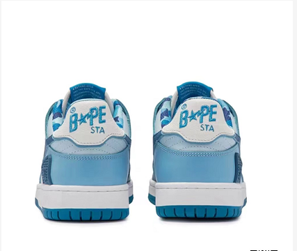 סניקרס BAPE M2 Navy Blue – תמונה 2