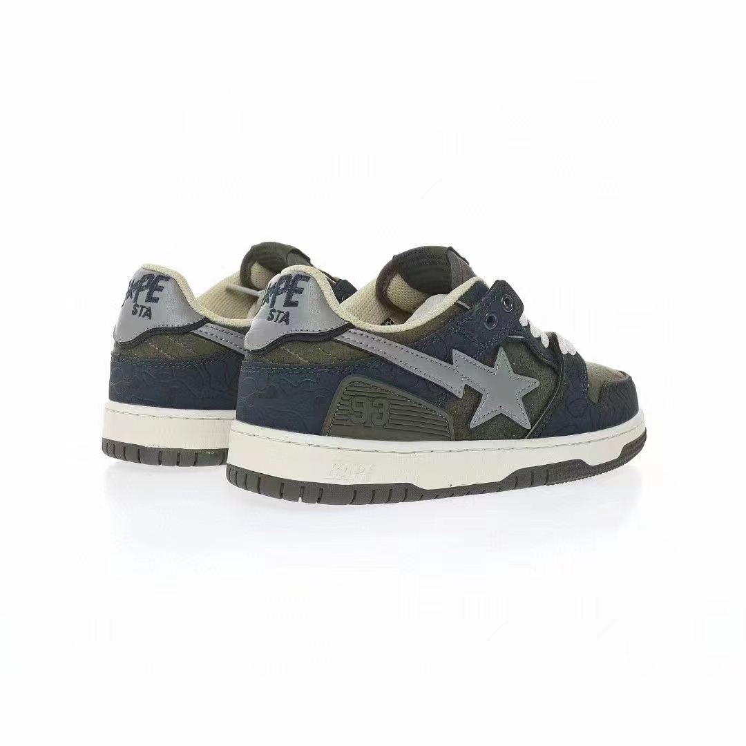 סניקרס BAPE M2 Olive – תמונה 3