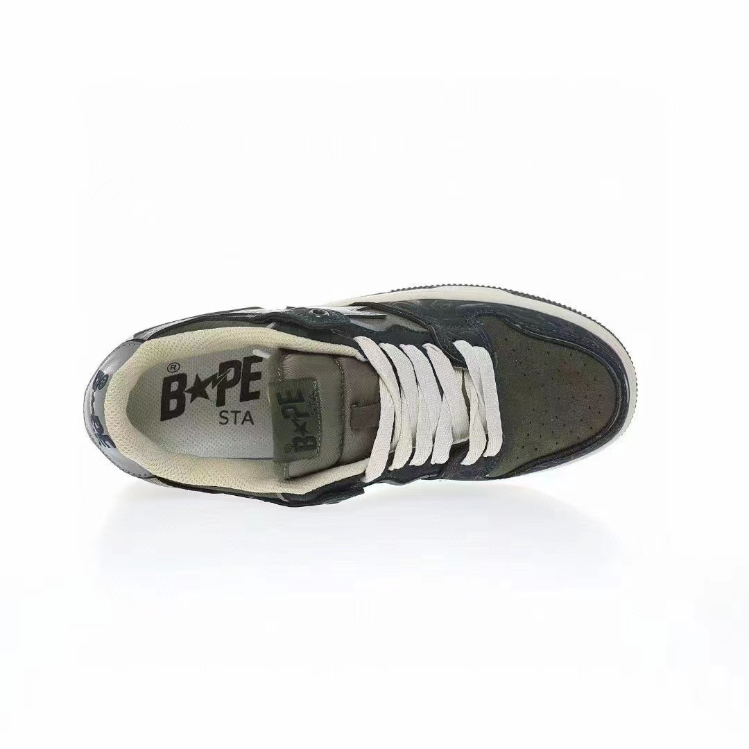 סניקרס BAPE M2 Olive – תמונה 7