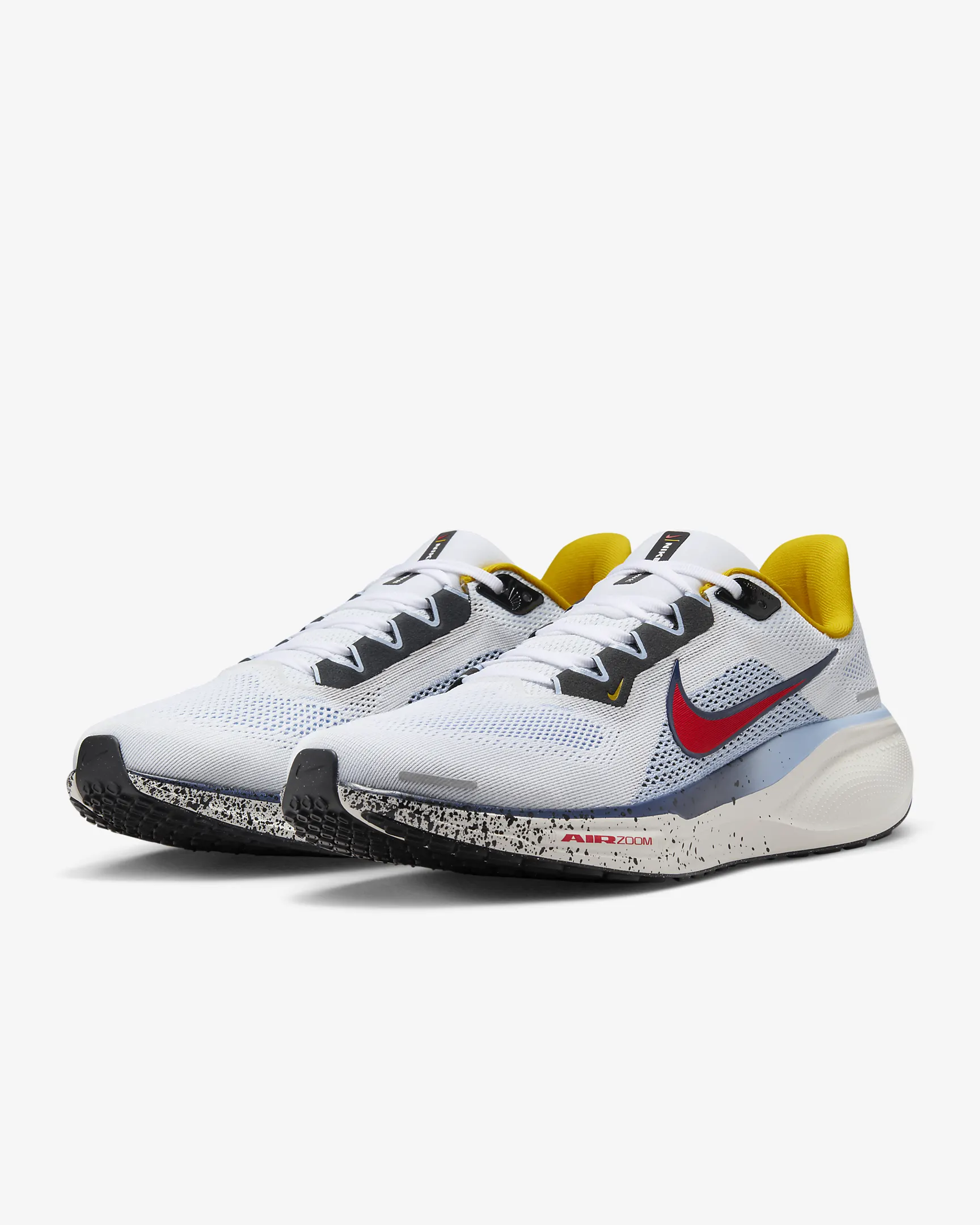 נעלי נייק פגסוס - Nike Pegasus 41 White/Psychic Blue – תמונה 4
