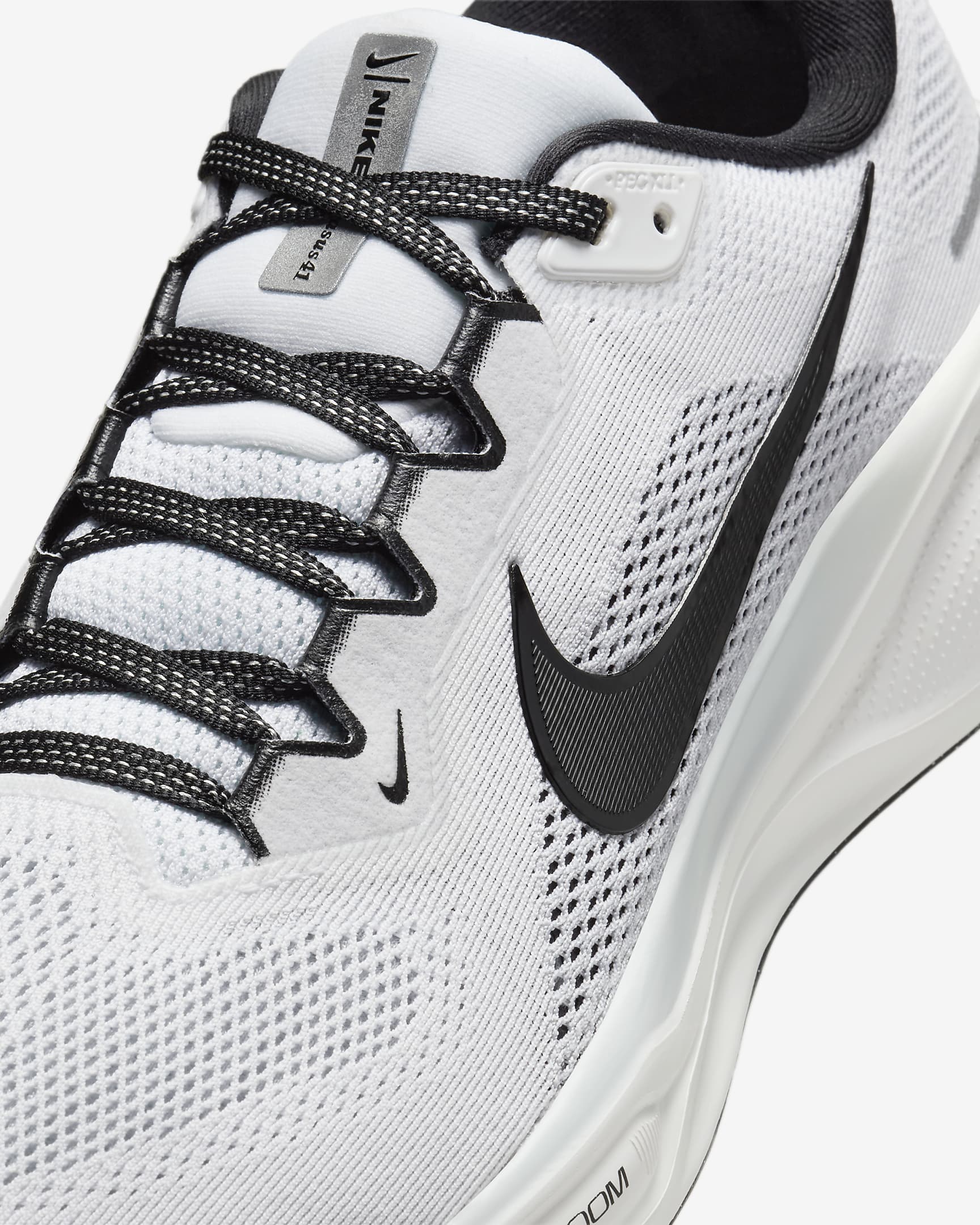 נעלי נייק פגסוס - Nike Pegasus 41 White Pure Platinum – תמונה 7