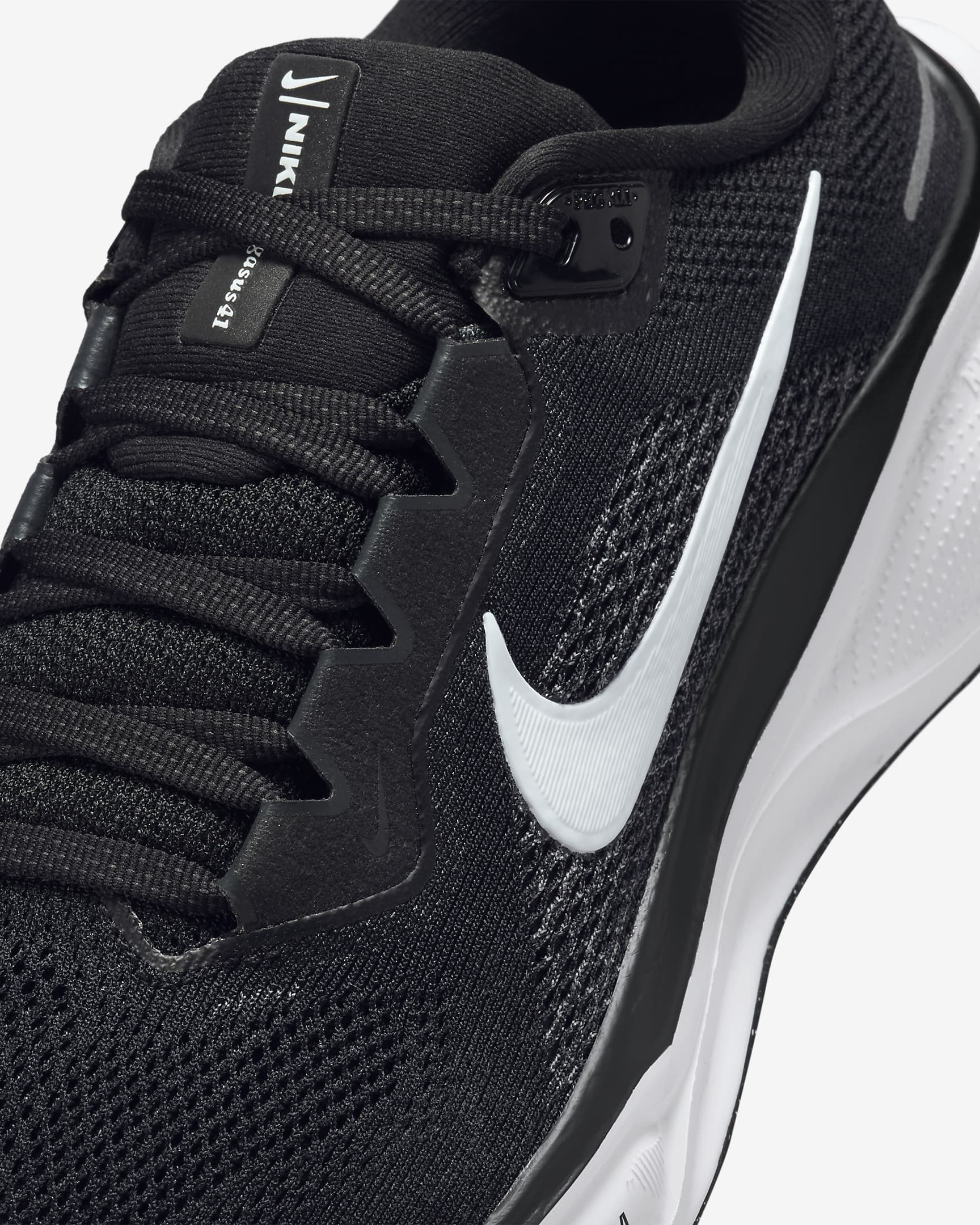 נעלי נייק פגסוס - Nike Pegasus 41 Black White – תמונה 7