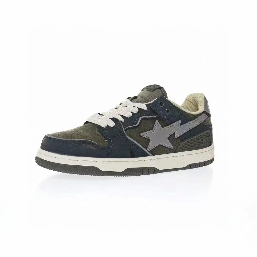 סניקרס BAPE M2 Olive – תמונה 6