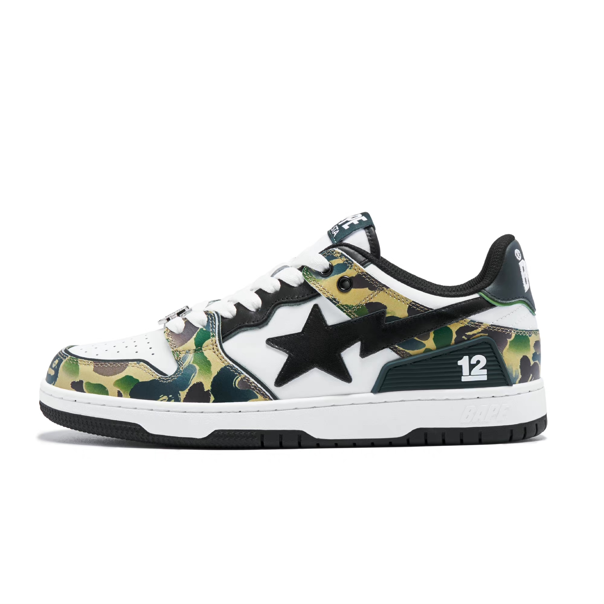 סניקרס BAPE M2 Army Green – תמונה 2