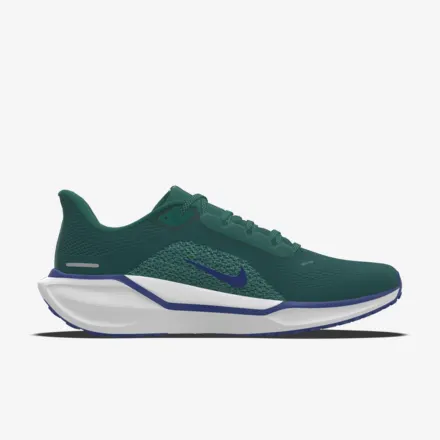 נעלי נייק פגסוס - Nike Pegasus 41 By You Green Blue – תמונה 3