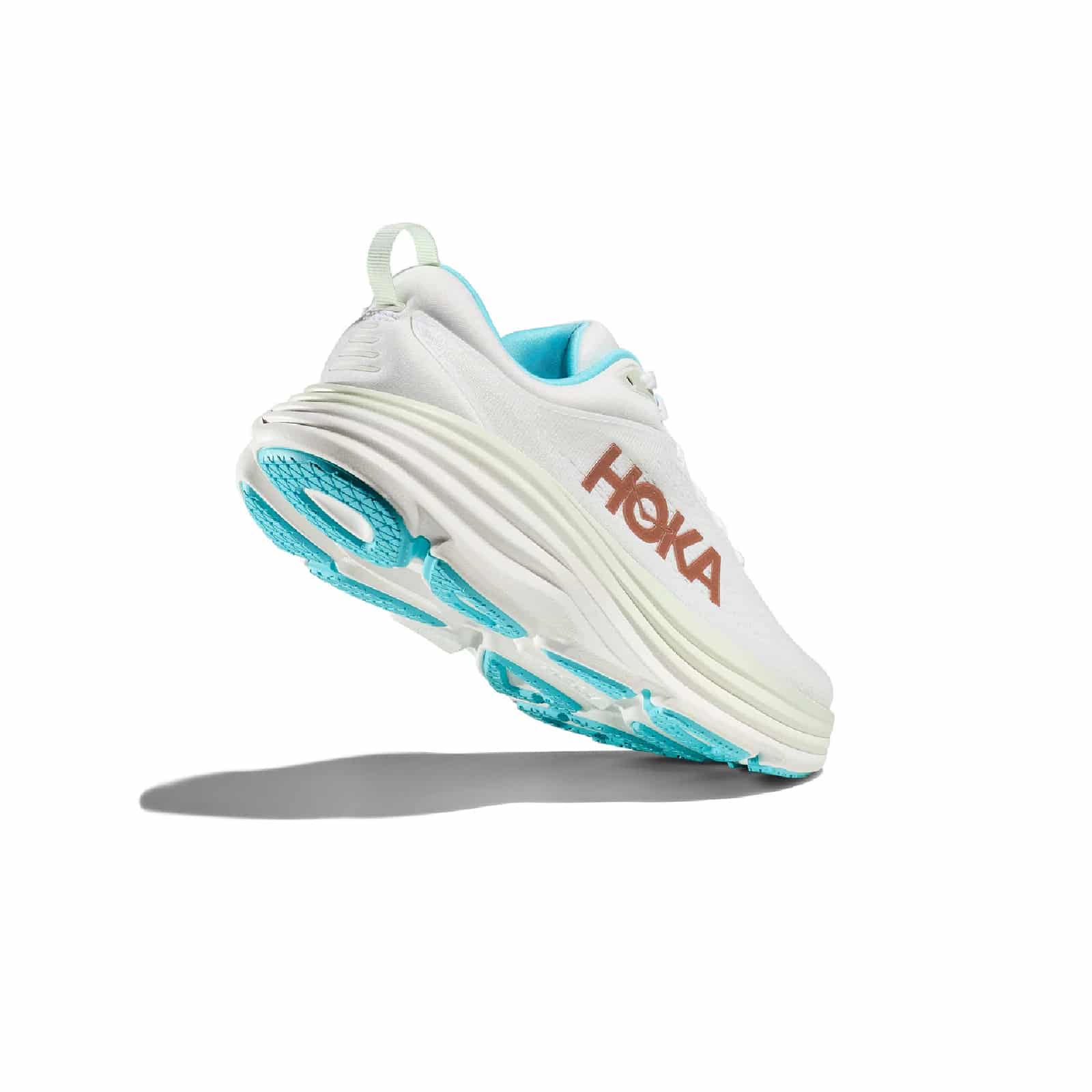נעלי הוקה - HOKA Bondi 8 White Blue – תמונה 2
