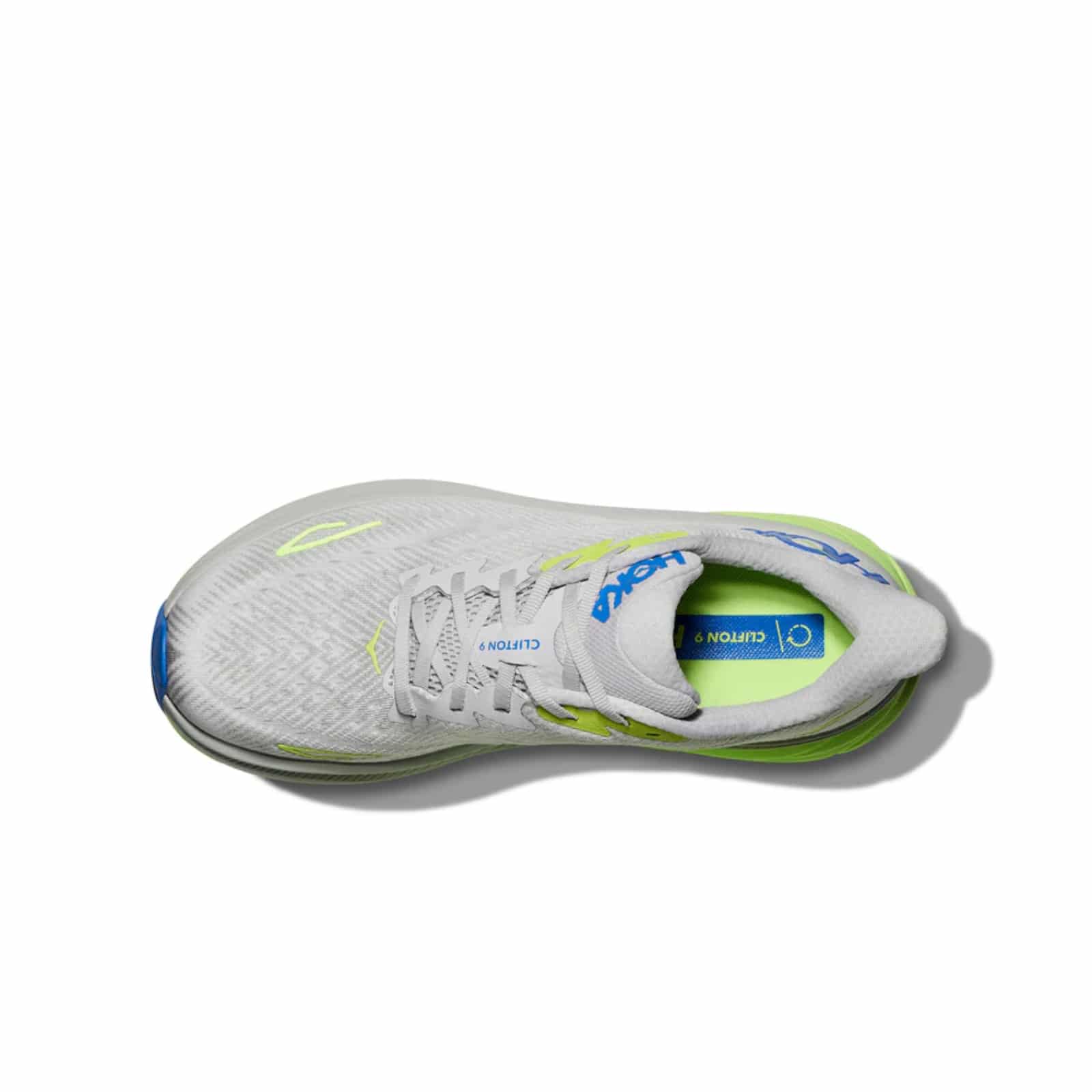 נעלי הוקה - HOKA Clifton 9 Gray Blue – תמונה 4