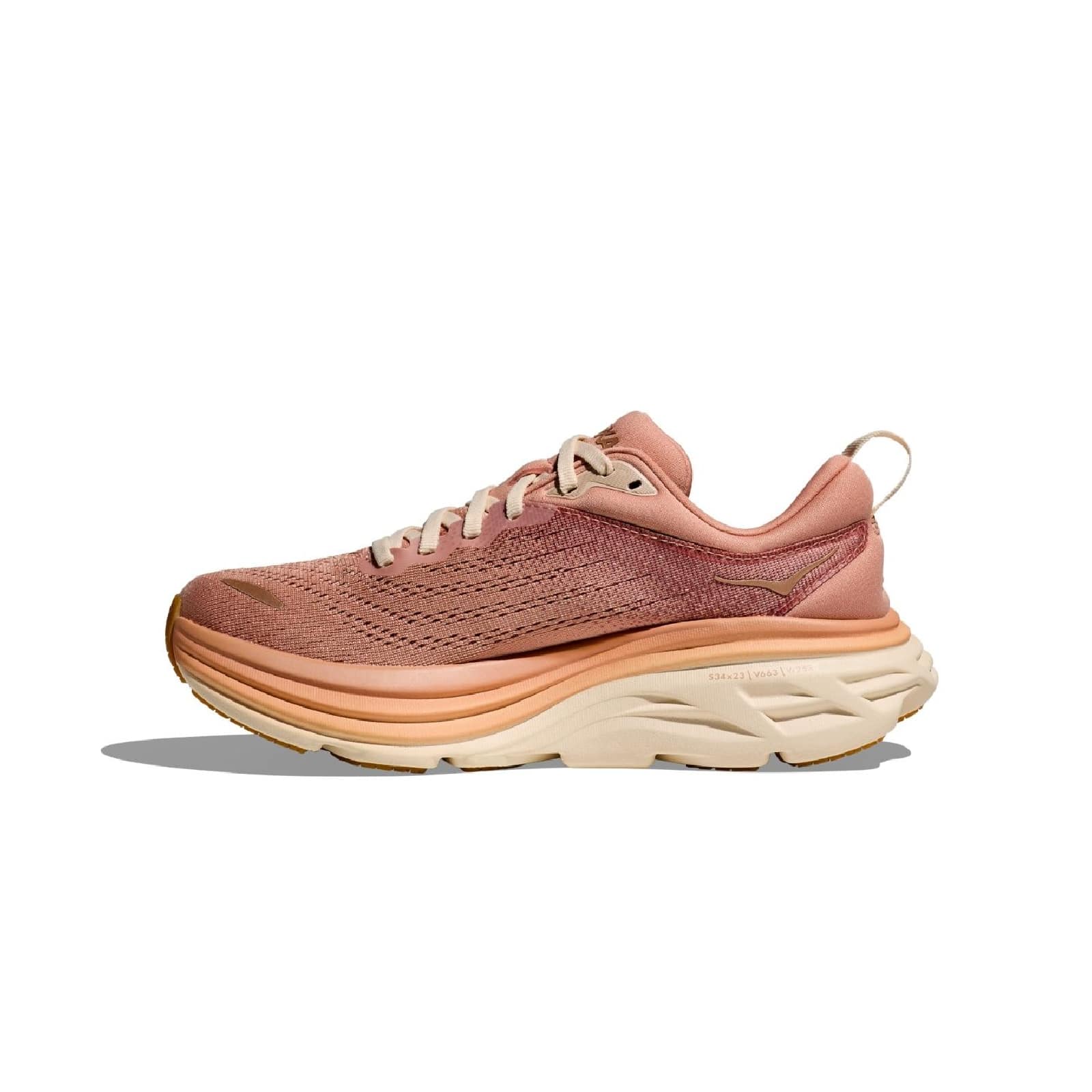 נעלי הוקה - HOKA Bondi 8 Sand Stone – תמונה 4
