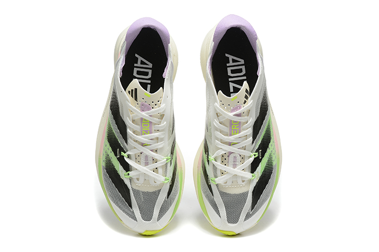 נעלי אדידס-ADIDAS ADIZERO ADIOS PRO 3 White Green Gray – תמונה 6