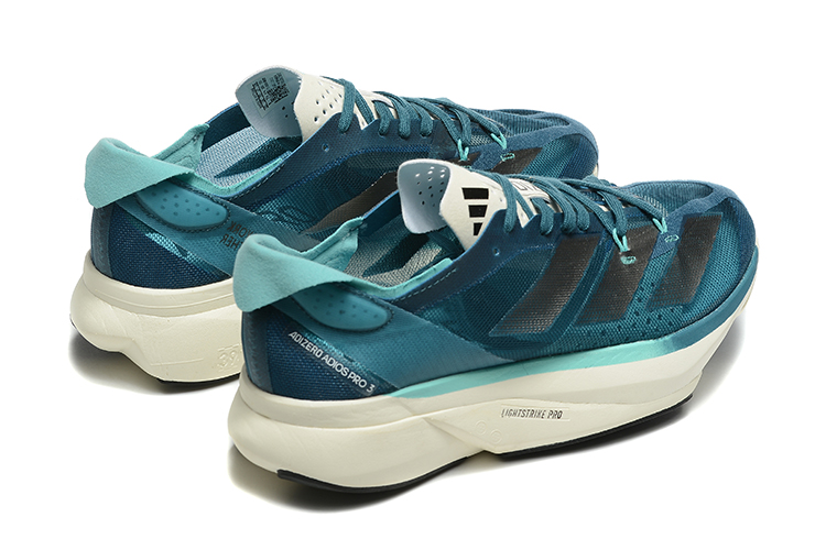 נעלי אדידס-ADIDAS ADIZERO ADIOS PRO 3 Blue Gray – תמונה 2