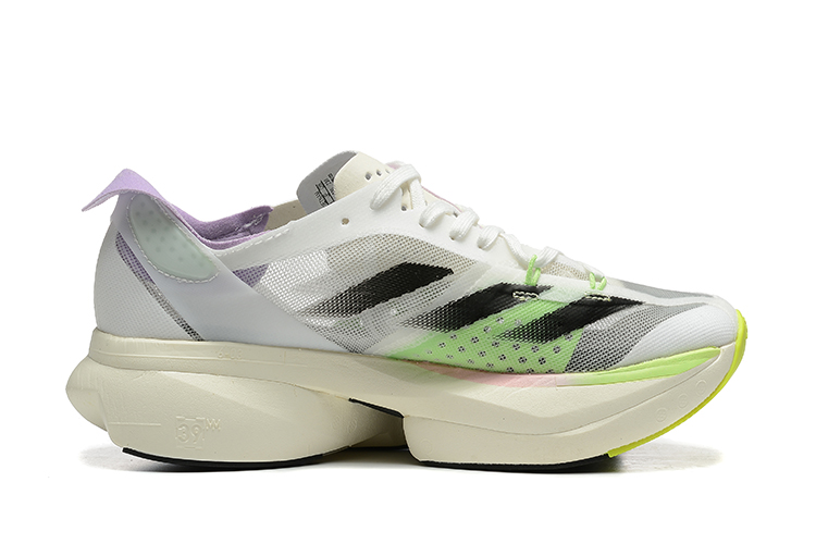 נעלי אדידס-ADIDAS ADIZERO ADIOS PRO 3 White Green Gray – תמונה 4