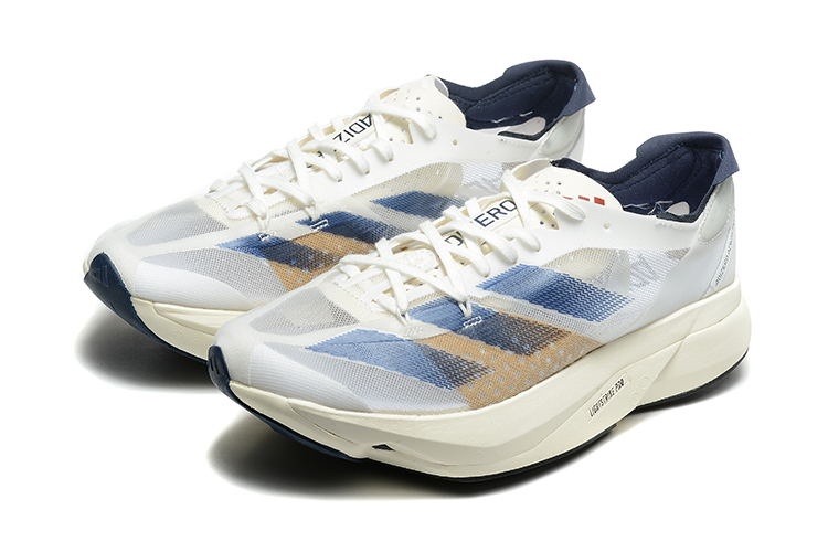 נעלי אדידס-ADIDAS ADIZERO ADIOS PRO 3 White Blue Sand – תמונה 5
