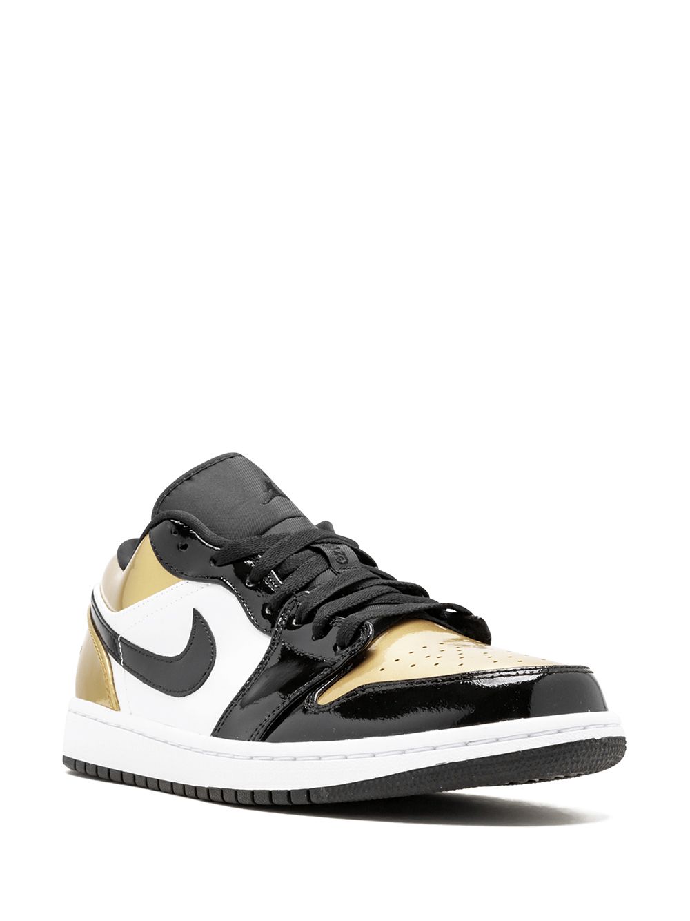 נייק ג'ורדן -NIKE AIR JORDAN 1 LOW - Gold Toe – תמונה 2