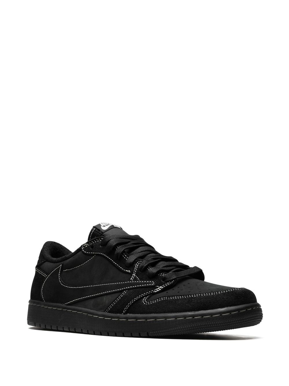 נייק ג'ורדן -NIKE AIR JORDAN 1 LOW - Black Phantom – תמונה 2