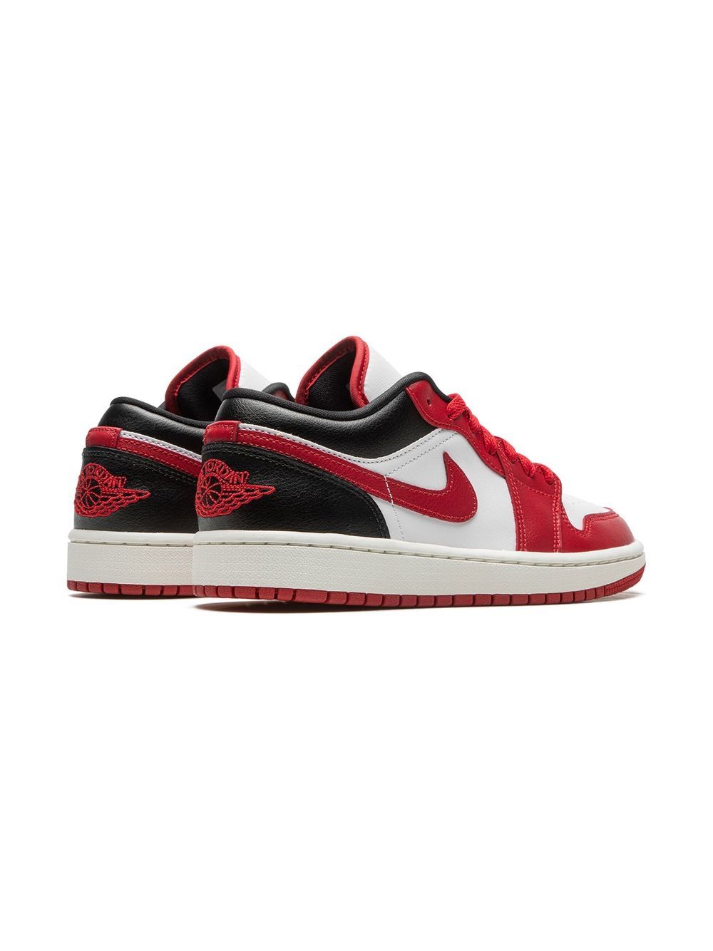 נייק ג'ורדן -NIKE AIR JORDAN 1 LOW - Reverse Black Toe – תמונה 3