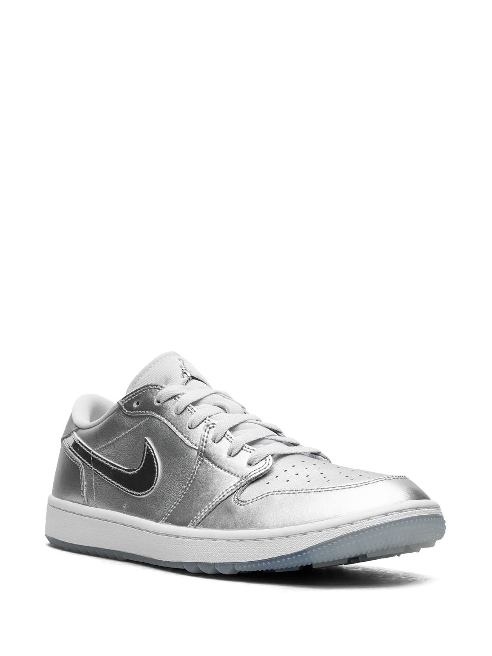 נייק ג'ורדן -NIKE AIR JORDAN 1 LOW - Gift Giving Silver-tone – תמונה 2