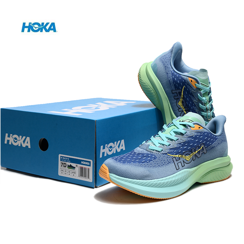 נעלי הוקה - HOKA MACH 6 Blue Pastel – תמונה 4