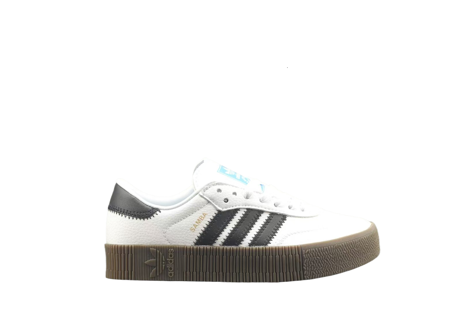 נעלי אדידס- Adidas Sambarose sneakers white black – תמונה 5