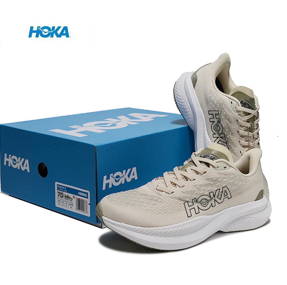 נעלי הוקה - HOKA MACH 6 Cream – תמונה 4