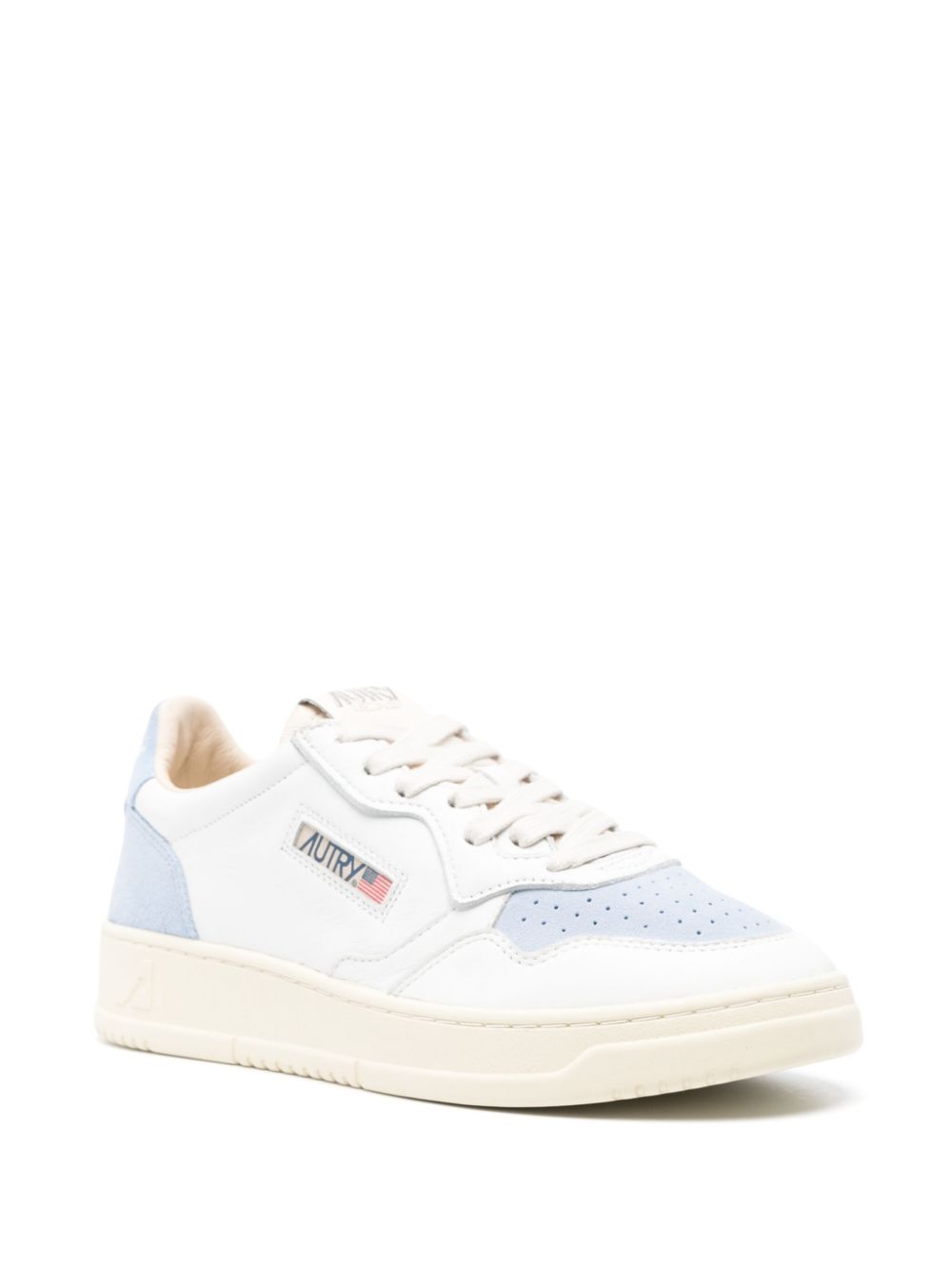 סניקרס - AUTRY Medalist Sneakers White/light Blue – תמונה 2