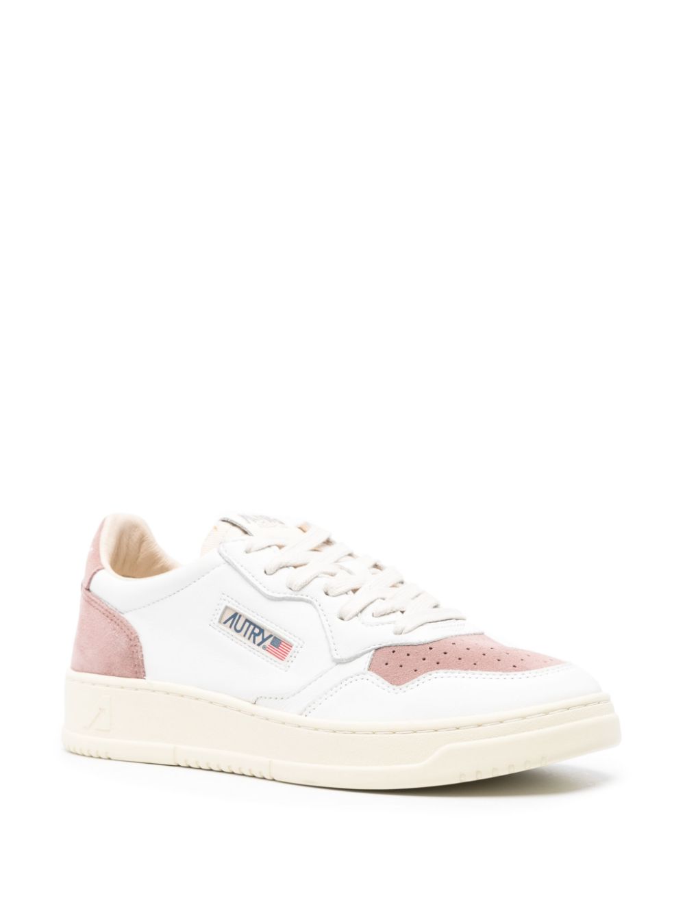 סניקרס - AUTRY Medalist Sneakers White/powder Pink – תמונה 2