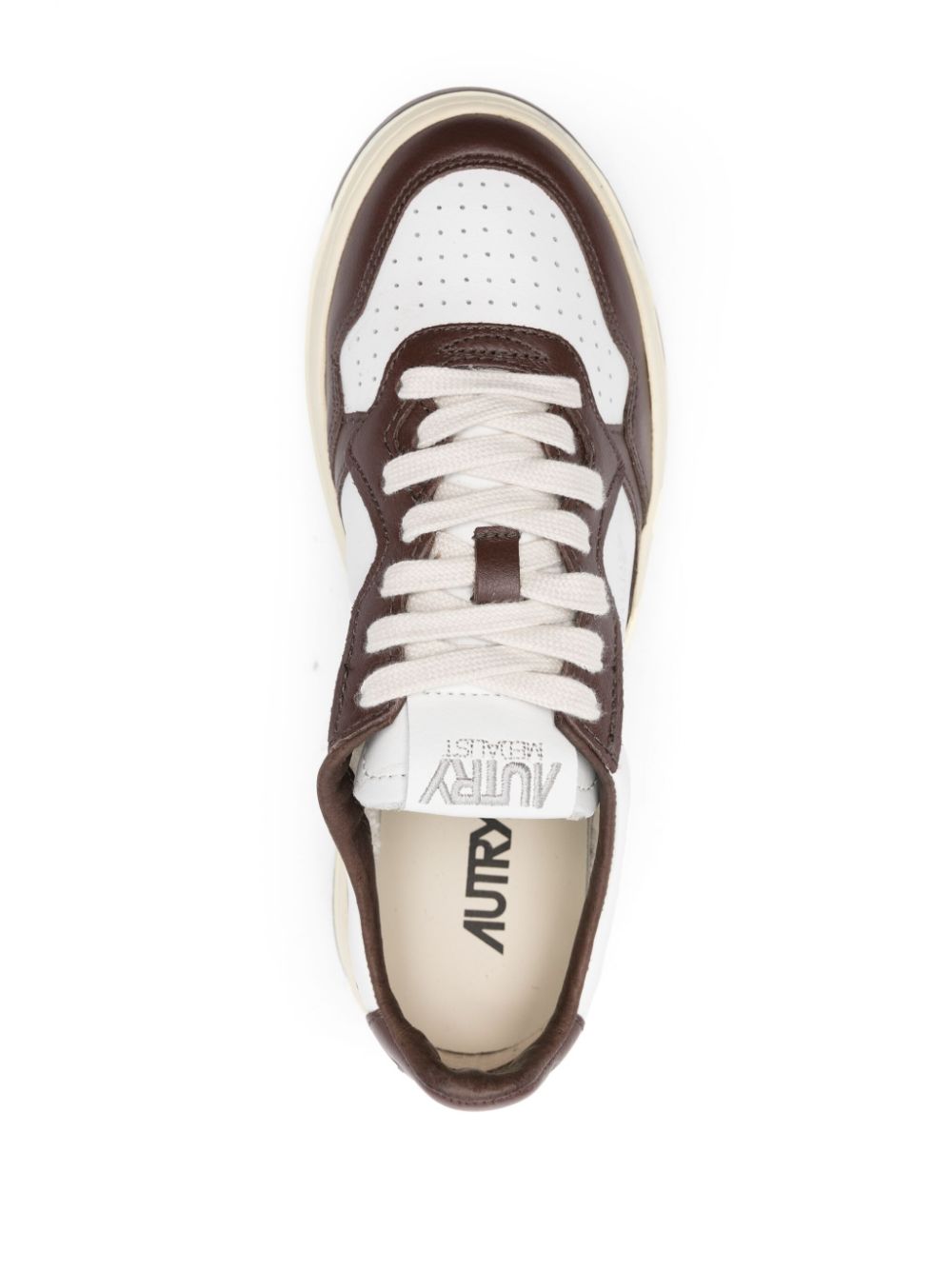 סניקרס - AUTRY Medalist Sneakers Brown/white – תמונה 4