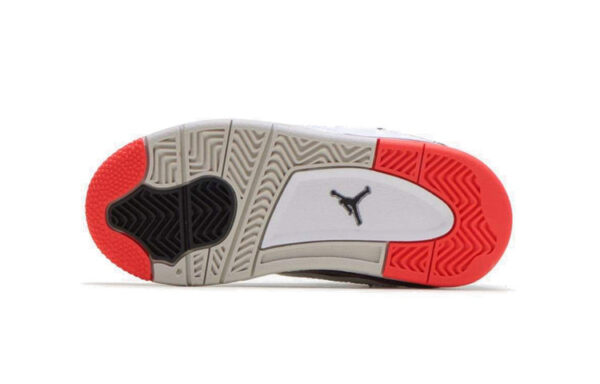 Air Jordan 1 Low White Black ילדים – נייק ג'ורדן – תמונה 4